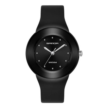 SANDA 2022 New Fashion Women's Watches White Rose Gold Waterproof Quartz Watch Women Casual Wristwatch Relogio Feminino 3119