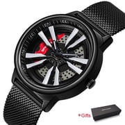 SANDA 2022 New Luxury Men Watches Fashion Rotate Dials Quartz Wristwatch For Male Clock 30M Waterproof Relogio Masculino P1111