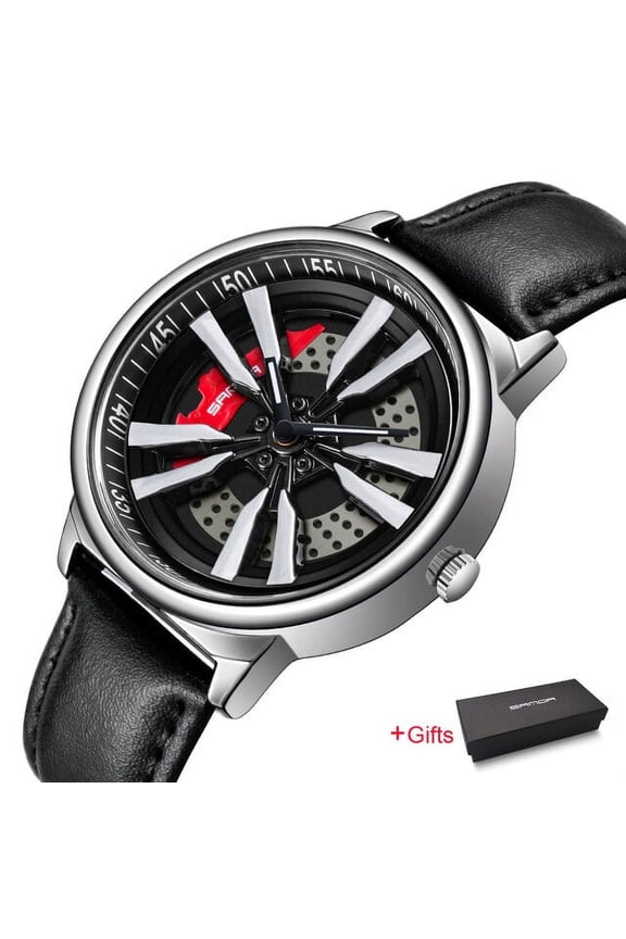 2022 New Luxury Men Watches Fashion Rotate Dials Quartz Wristwatch For Male Clock 30M Waterproof Relogio Masculino P1111