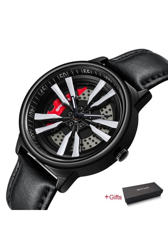 2022 New Luxury Men Watches Fashion Rotate Dials Quartz Wristwatch For Male Clock 30M Waterproof Relogio Masculino P1111