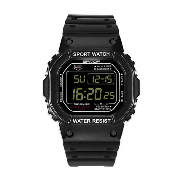 SANDA 329 Digital Watch Men Waterproof Diving LED Men's Watch Sport Mens Watches Top Brand Military relogio masculino Saat