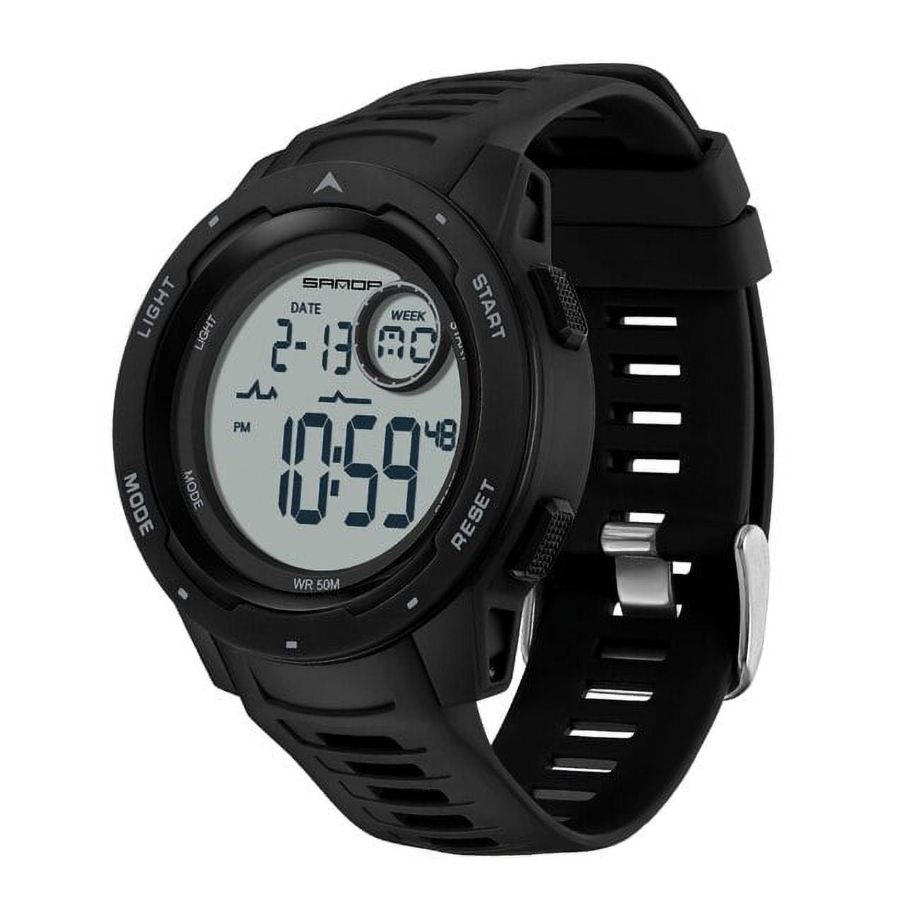 SANDA Brand Men Sports Watches Fashion Chronos Countdown