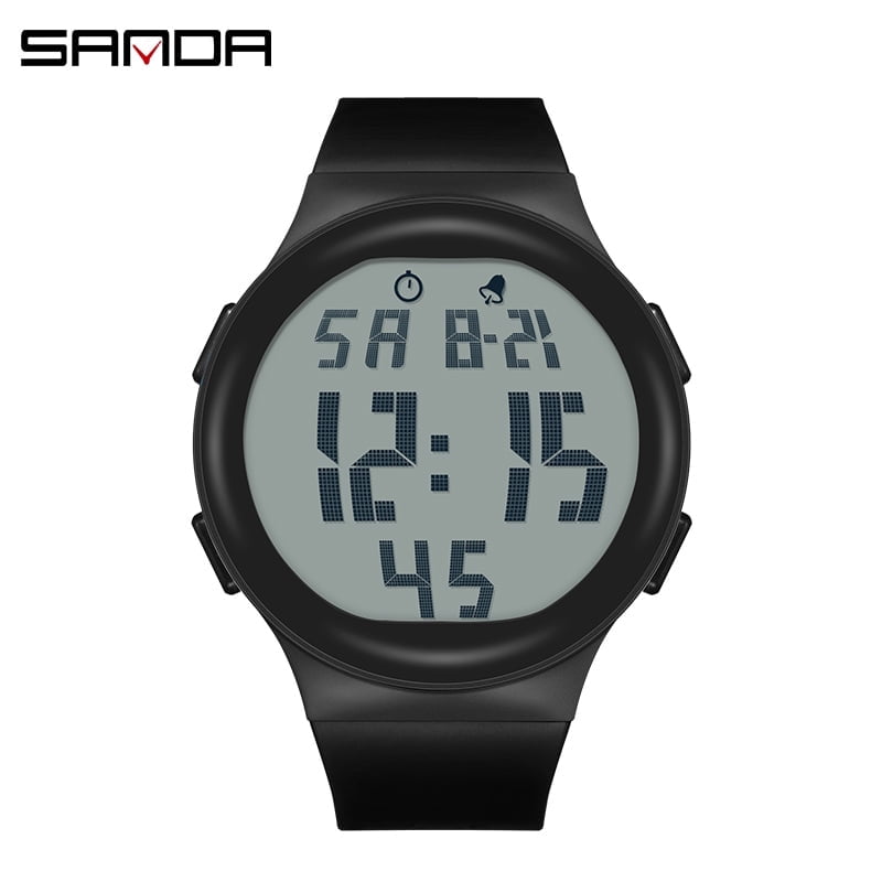 SANDA Large Screen Single Chip Electronic Watch for Men And Women ...