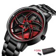thumbnail image 1 of SANDA Luxury Men's Watches Top Brand Fashion Steel Business Quartz Watch Waterproof Wristwatch Clock Relogio Masculino P1091, 1 of 7