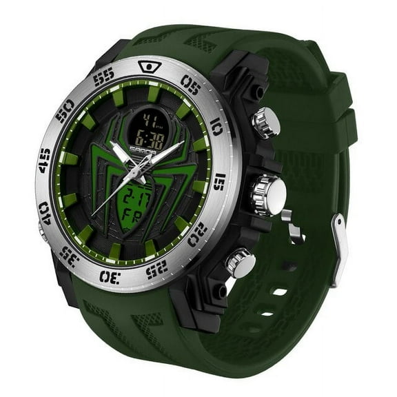 SANDA Men's Watches Sport Military Quartz Watch 50M Waterproof Wristwatch for Male  Clock Stopwatch Relogios Masculino 6111