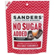 SANDERS CARAMELS DK CHOC SSLT NO (PACK of 6)