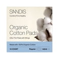 thumbnail image 1 of SANDIS Premium 100% Organic Cotton Menstrual Periods Feminine Pads Regular Size, 14 Count, 1 of 3