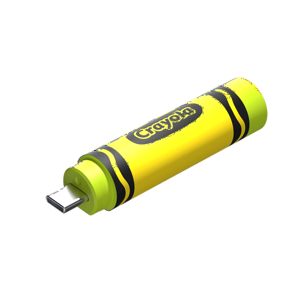 SANDISK 256GB Crayola USB-C Flash Drive, Electric Lime - SDCZIC-256G-G46L