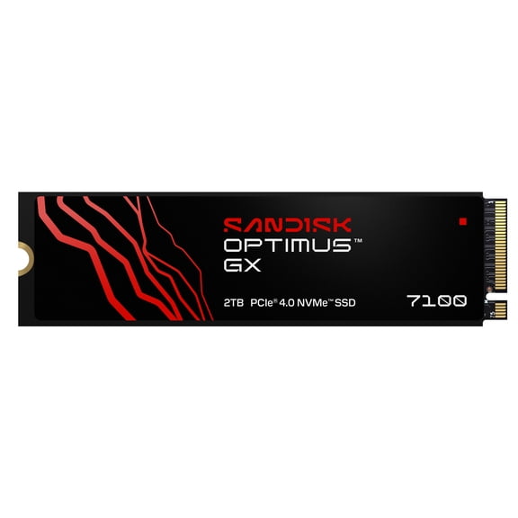 SANDISK Optimus 7100 2TB NVMe Internal Gaming SSD Solid State Drive - Gen4 PCIe, M.2 2280, up to 7,250 MB/s