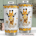 thumbnail image 1 of SANDJEST Girrafe Gifts for Women Girls Girrafe Tumbler 20oz Jewelry Drawings Stainless Steel Insulated Tumblers Coffee Travel Mug Cup Gift for Birthday Christmas, 1 of 5