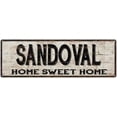 thumbnail image 1 of SANDOVAL Rustic Home Sweet Home Sign Gift 6x18 Metal Decor 206180084287, 1 of 1