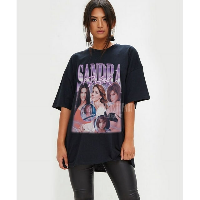 SANDRA BULLOCK Shirt, Sandra Bullock Homage Tshirt, Sandra Bullock Fan