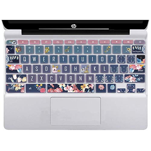 SANFORIN Silicon Keyboard Cover, Compatible with HP Chromebook 11