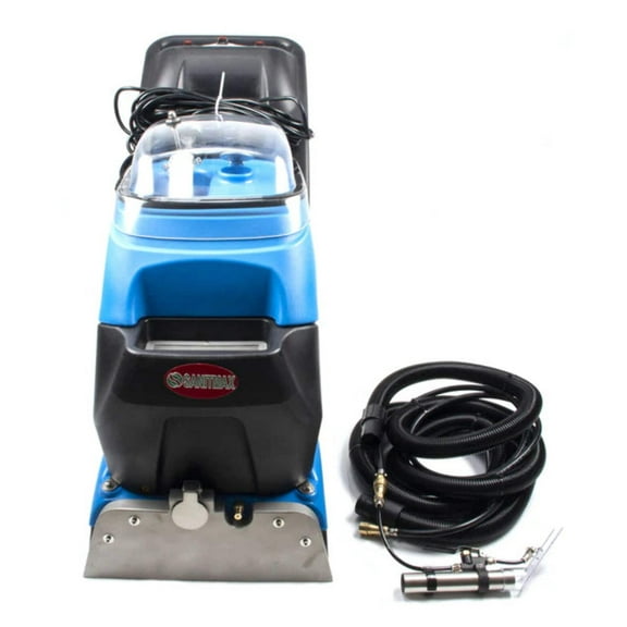 SANITMAX SM350 Commercial Carpet Extractor Spotter, 13.8" Cleaning Width, 160 PSI, 10.5-gal Water Tank, 8-gal Sewage Tank, 49 Ft Power Cord