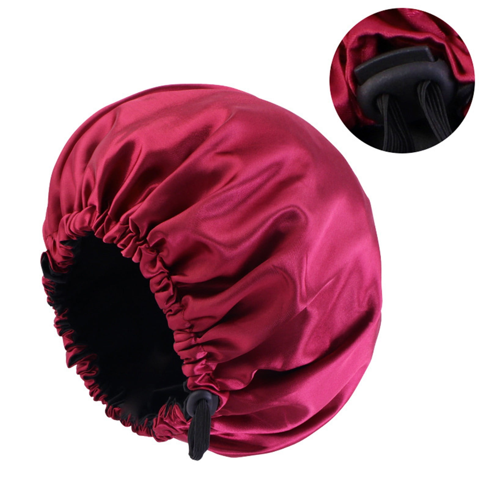 SANKPEIY Silk Hair Silk Hair Wrap For Sleeping Adjustable Silk
