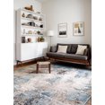 thumbnail image 1 of SANMADROLA 4X6 Area Rugs for Living Room Modern Abstract Blue Machine Washable Rug Soft Bedroom Rug Non Slip Stain Resistance Dining Room Mat Carpet for Office Couch Entrance Kitchen, 1 of 9
