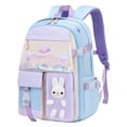 thumbnail image 1 of SANMADROLA Backpacks Bunny School Backpack Cute Backpack Laptop Bag School Bookbag, Blue, 1 of 8