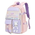 thumbnail image 1 of SANMADROLA Backpacks Bunny School Backpack Cute Backpack Laptop Bag School Bookbag, Pink, 1 of 8