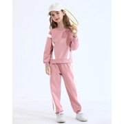 SANMIO Toddler Girl Clothes 2 Piece Outfits Fashion Sweatshirts+Sweatpants Long Sleeve Tracksuit Clothing Set Size 3-8Y