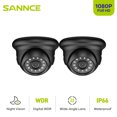 thumbnail image 1 of SANNCE 2PCS 1080p Full HD Wired Analog CCTV TVI-HD Security Camera for DVR Security Camera System with 100 ft Night Vision, 1 of 7