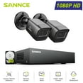 thumbnail image 1 of SANNCE 8CH 1080p Security Camera System 5-in-1 CCTV DVR Recorder with 1TB HDD and 2Pcs Outdoor/Indoor Waterproof Wired Surveillance Bullet Cameras with 100ft Night Vision, Motion Alert, Remote Access, 1 of 14