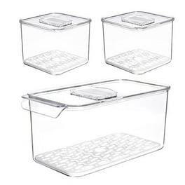 Rubbermaid Fresh Works Produce Saver Large Rectangle Food Storage Container  - Clear/Green, 17.3 c - Gerbes Super Markets