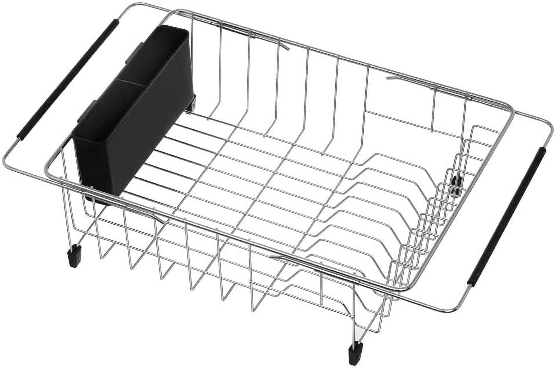 SANNO Large Expandable Dish Drying Rack
