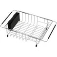 thumbnail image 1 of SANNO Large Expandable Dish Drying Rack with Removable Utensil Silverware Holder,Deep Large Dish Rack Over The Sink in Sink on Counter,Dish Drainers Stainless Steel, 1 of 7