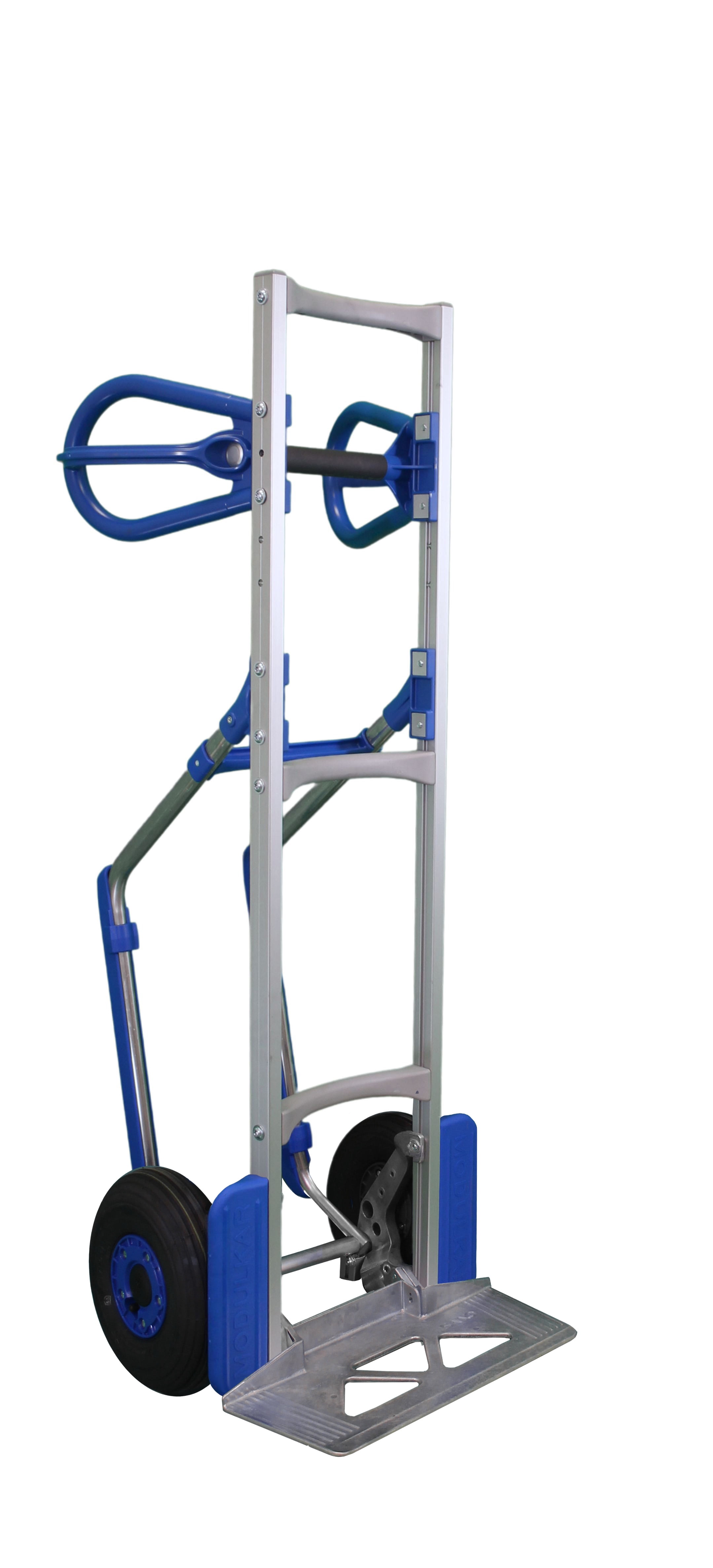 SANO LiftKar MODULKAR Boxer Heavy-Duty Hand Truck – 660 lb Capacity, Lightweight Modular Aluminum Frame, Pneumatic Wheels, Ergonomic Design for Industrial Transport