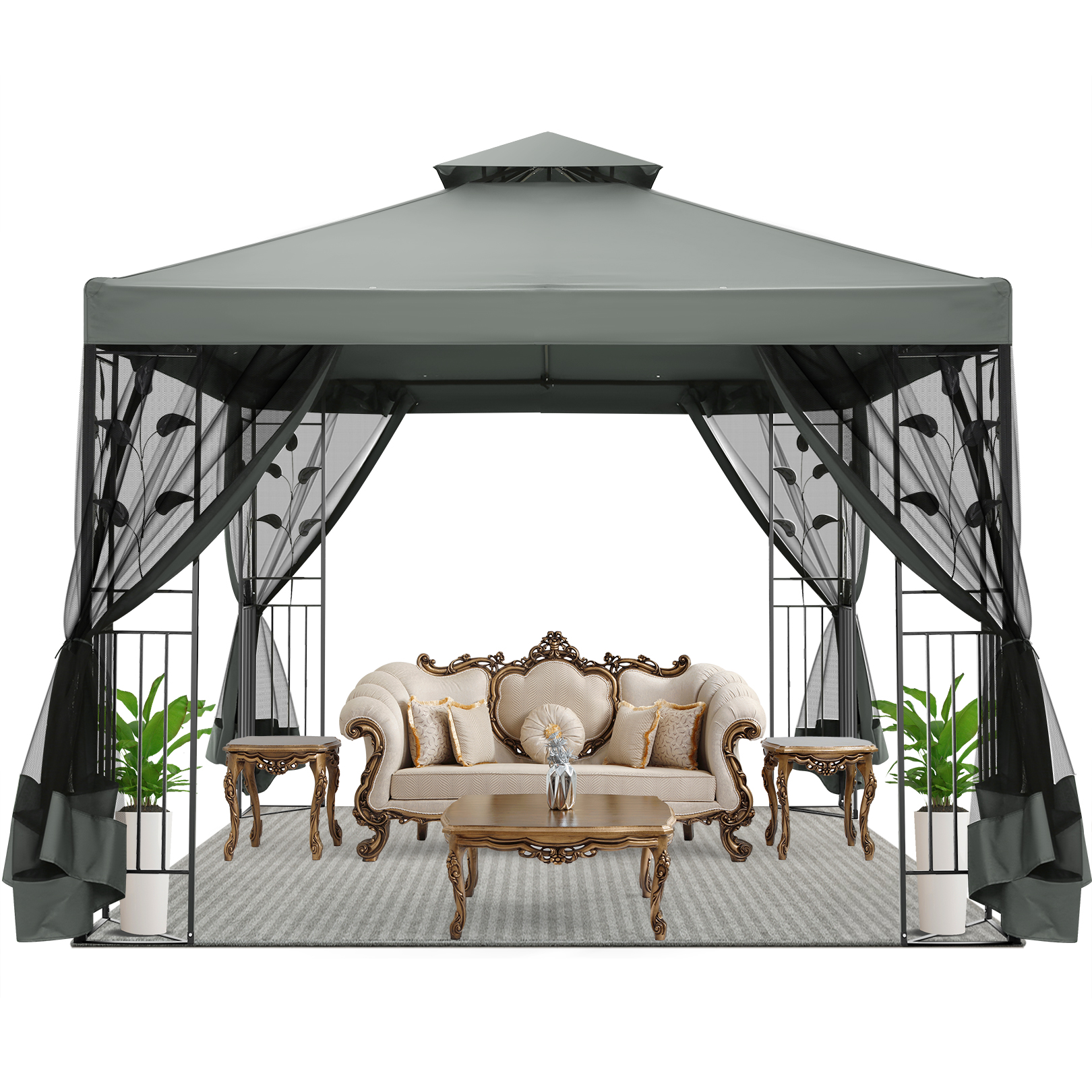 Mainstays Toni 10' x 10' Outdoor Patio Gazebo