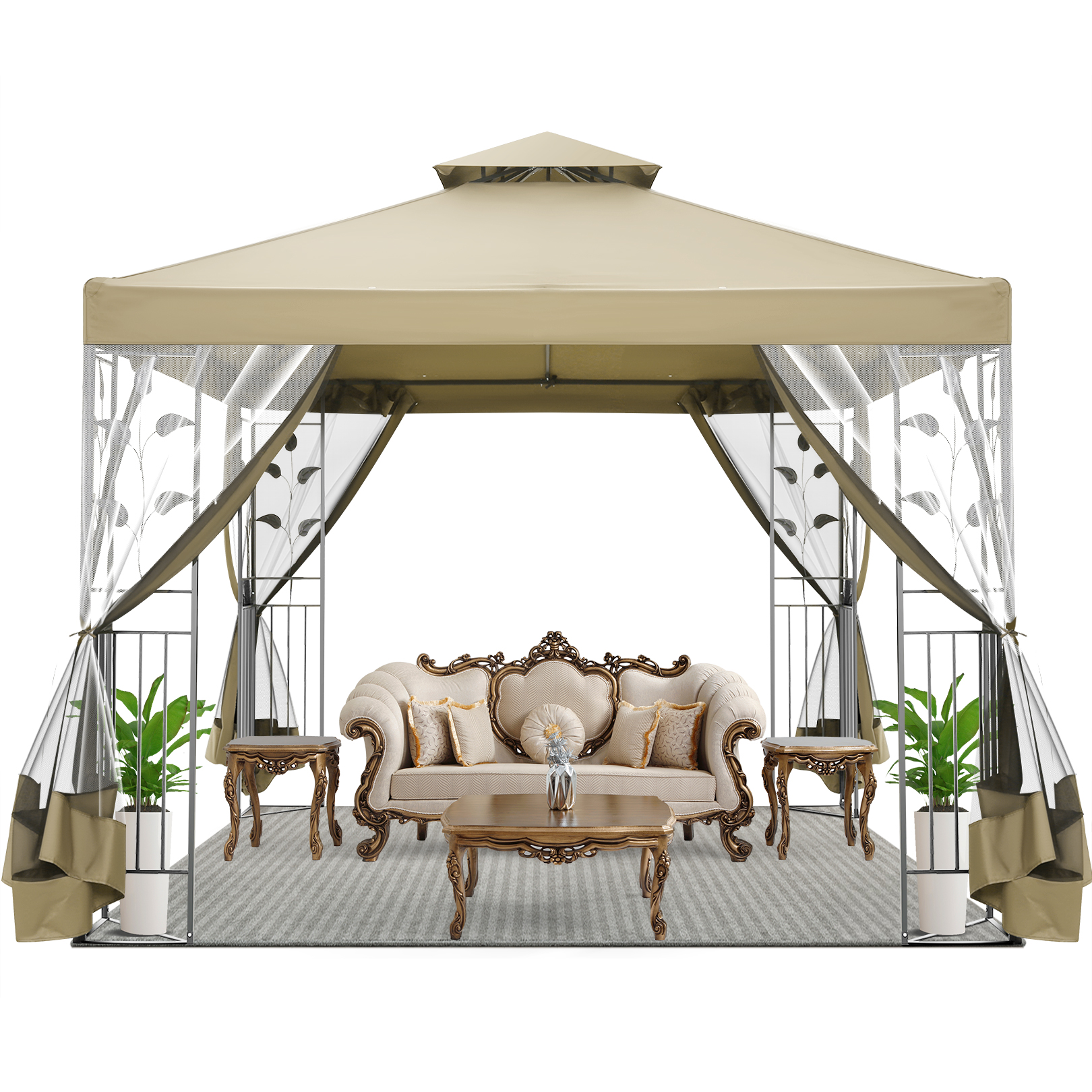 Gazebo Penguin Florence AddARoom, Multiple Sizes and Colors