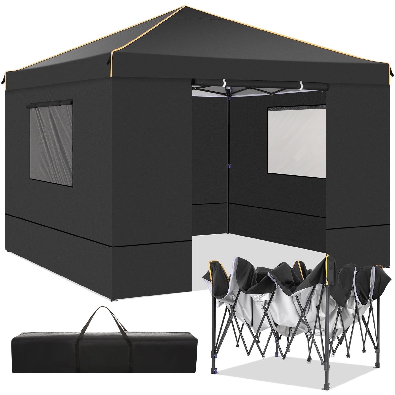 【新品未開封・送料無料】 Coleman 10' x 10' Slant Leg Instant Outdoor Canopy Gazebo テーブル・チェア・ハンモック