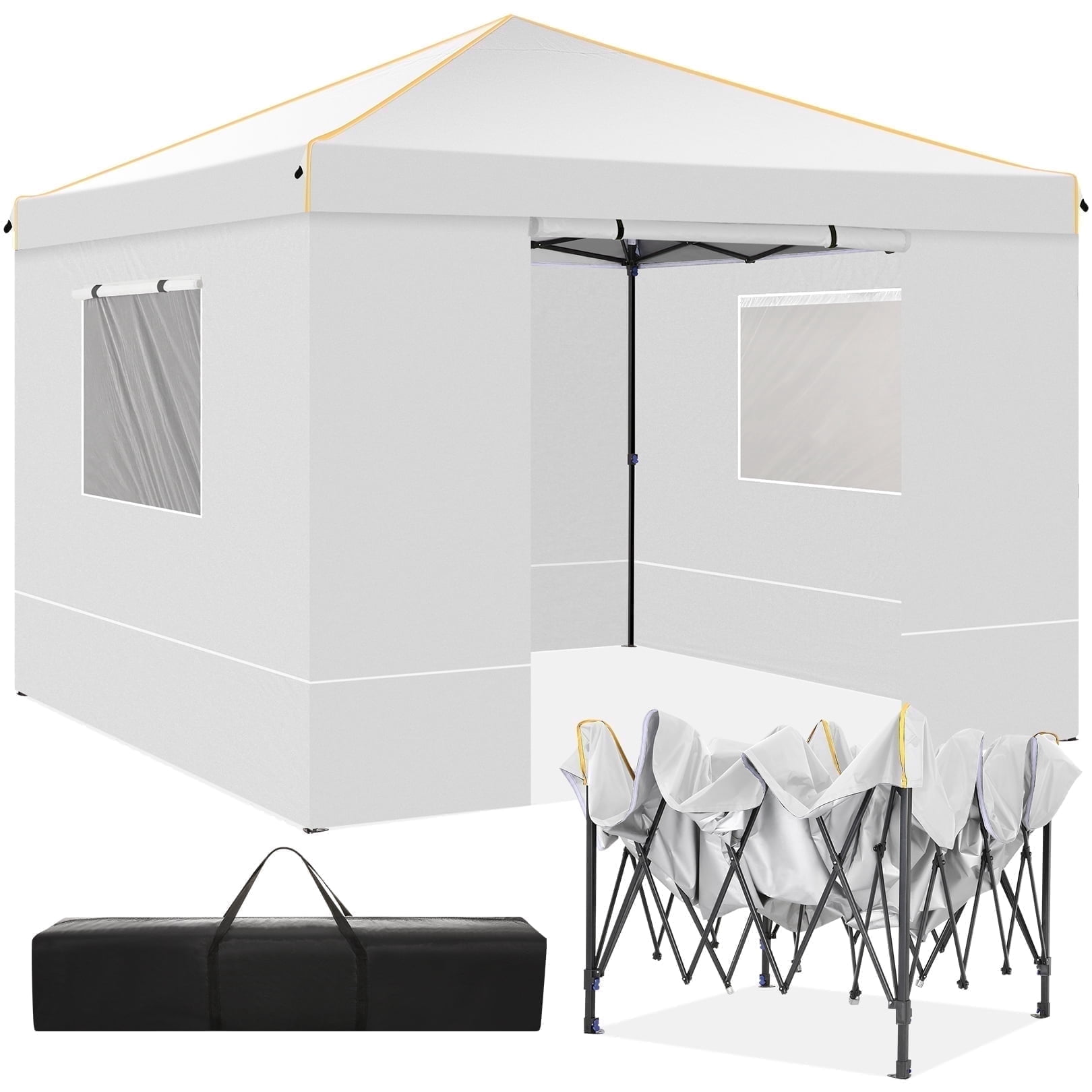 SANOPY Pop Up Canopy Tent 10'x10' with Removable Sidewalls Outdoor