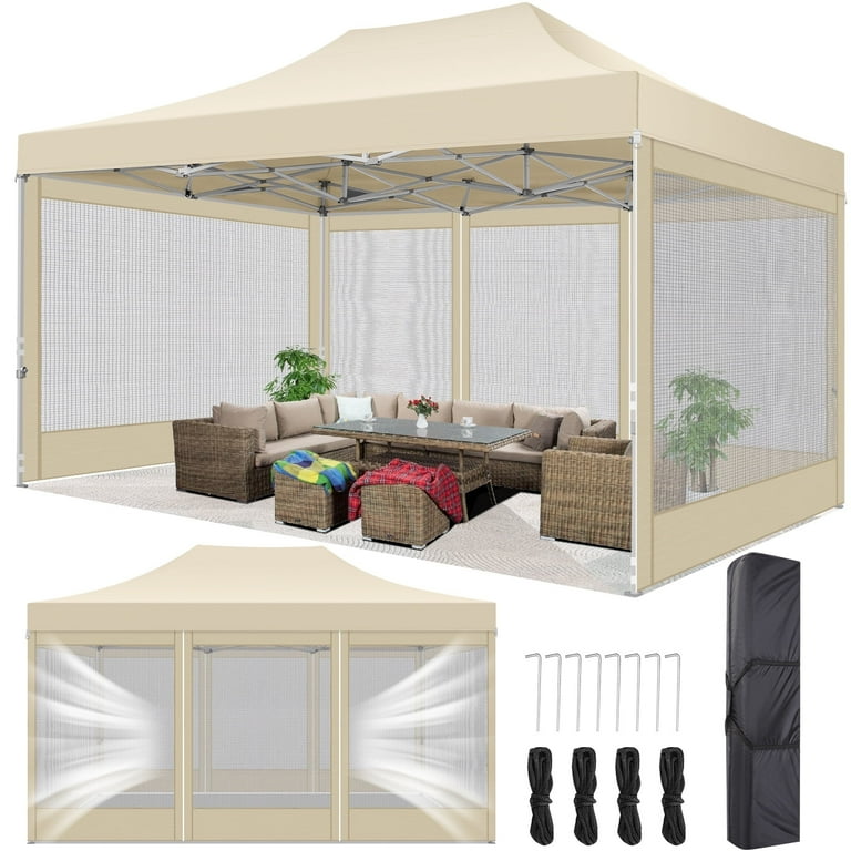 Canopy mesh sidewalls hot sale