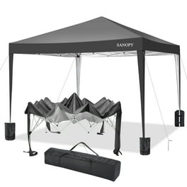 Best Choice 10x10ft Easy Setup Pop Up Canopy Outdoor Gazebo Tent with Bag Resort Blue Walmart