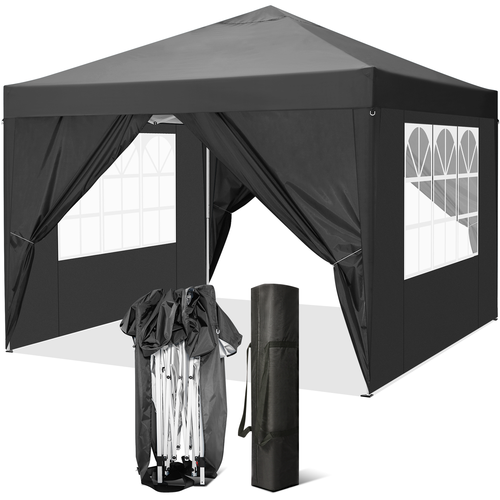 Zimtown 10' x 10' Pop Up Canopy Tent Instant Practical Waterproof