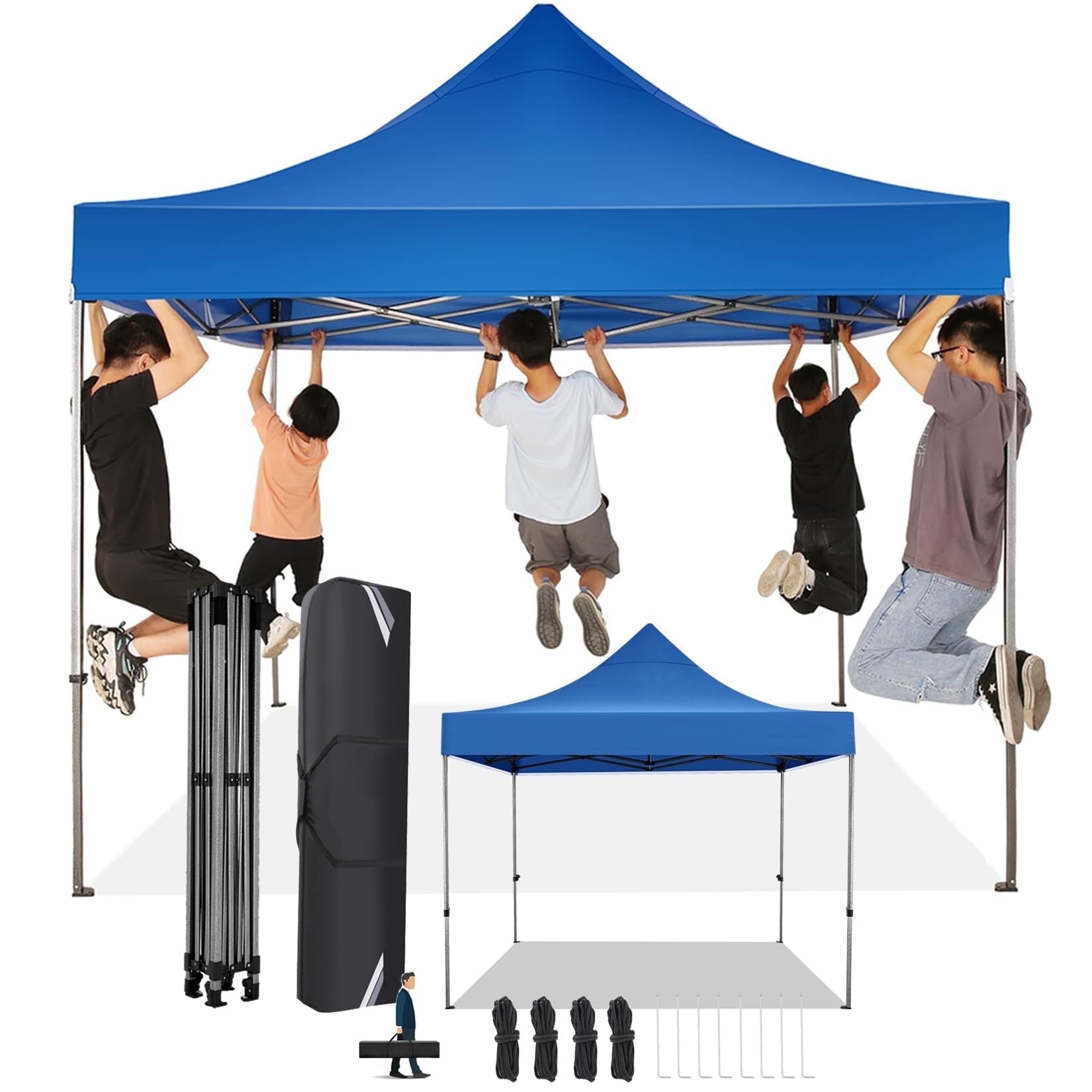 Ainfox 10x10ft Pop Up Canopy Tent, Outdoor, UV Protection Ainfox 10x10ft Pop Up Canopy Tent, Outdoor, UV Protection