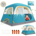 thumbnail image 1 of SANOPY Tent 6 Person Camping Tent - Lightweight, Waterproof, Easy Setup with Rainfly & Screen Windows for Family, Beach, and Outdoor Adventures, 1 of 9