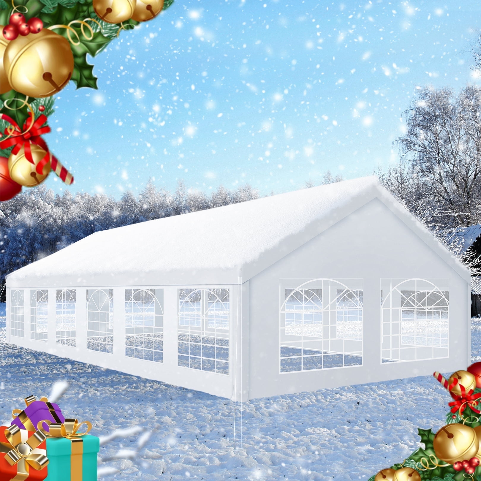 SANOPY 20x40ft Waterproof Heavy Duty Party Tent, O