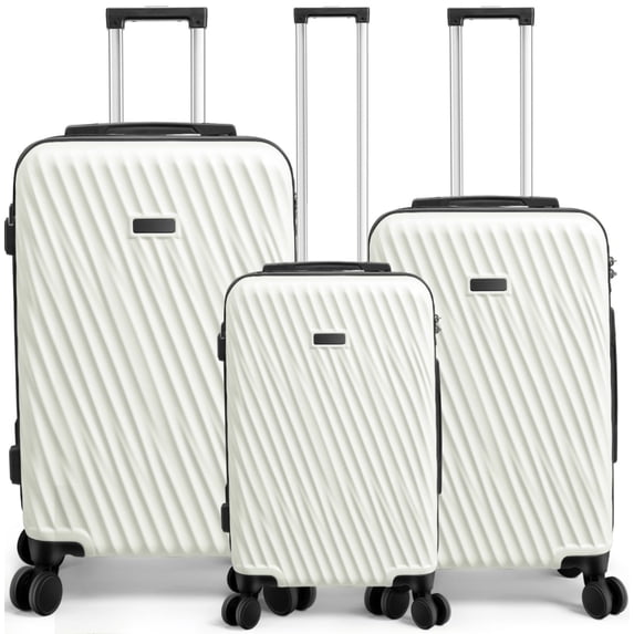 SANOPY TSA Lock & Expandable Design (20”+24”+28”) Family & Travel Approved! Ergonomic Handles