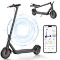thumbnail image 1 of SANOPY 630W Peak Electric Scooter for Adults, Top 15.5 MPH & 15 Miles Range, Adjustable Handlebar Height, 3 Speed Modes Foldable Commuter Electric Scooter, App Control, Black, 1 of 8