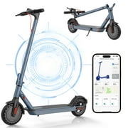 SANOPY Electric Scooter for Adults, 250W Motor Foldable E-Scooter, Top 15mph, 6.5" Large Pneumatic Wheels and Dual Shock Absorption, Dual Braking Fast Charging Battery, New Black