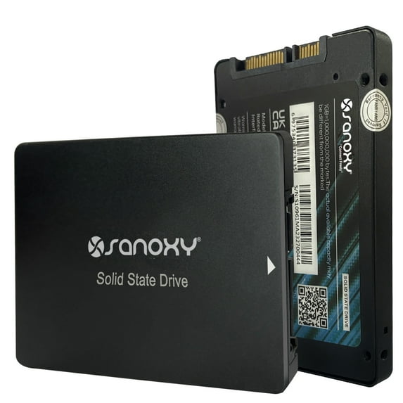 SANOXY 2TB 2.5-Inch Internal Storage Drive – SATA 6Gbps Interface, Black