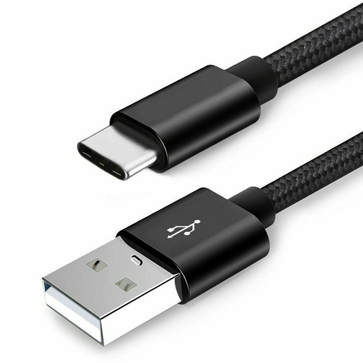 SANOXY Braided USB-A-USB Type C Fast Charging Data Sync Cable ...