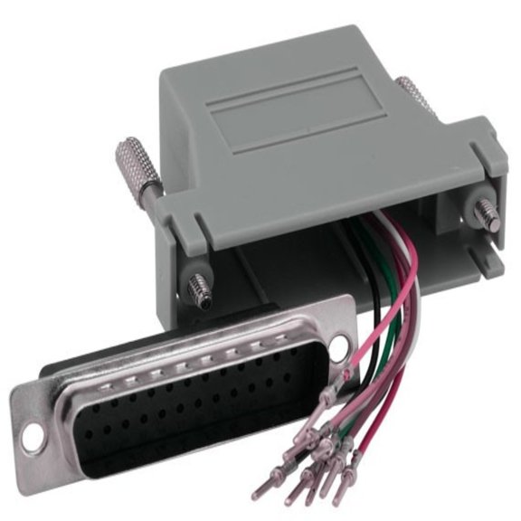 SANOXY Cables and Adapters; 10 PACK ofDB25 Male to RJ-45 Modular Adapter