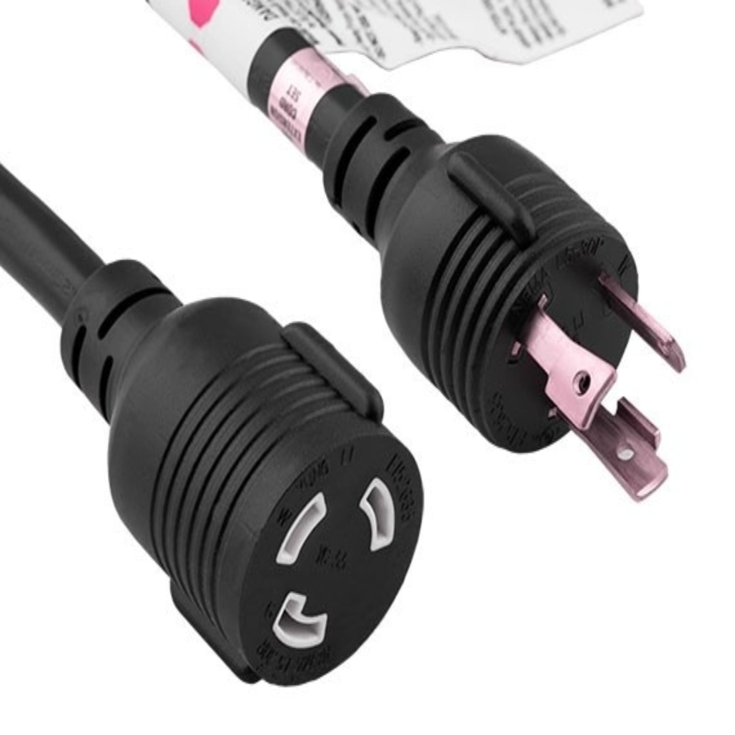 SANOXY Cables and Adapters; 10ft 10 AWG 30A 125V Extension Power Cord NEMA L5-30P to NEMA L5-30R