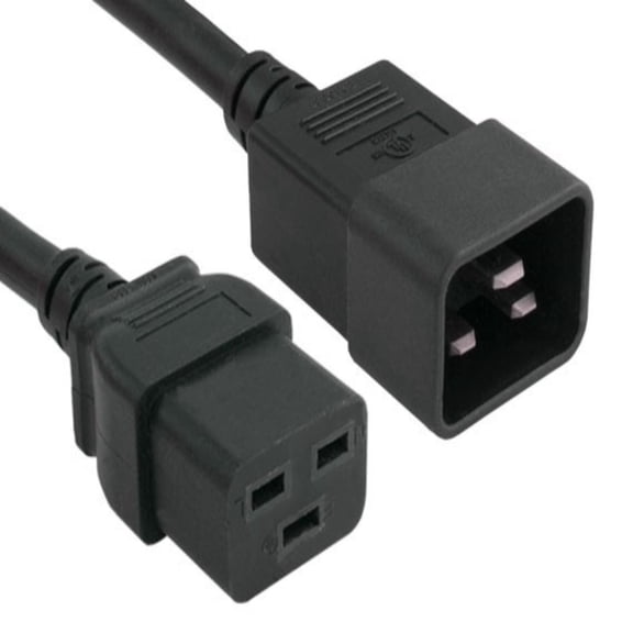 SANOXY Cables and Adapters; 10ft 14 AWG 15A 250V Power Cord (IEC320 C20 to IEC320 C19)