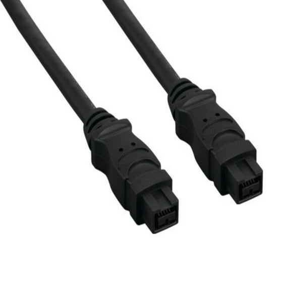 SANOXY Cables and Adapters; 10ft IEEE 1394b FireWire 800 9-pin to 9-pin, Black