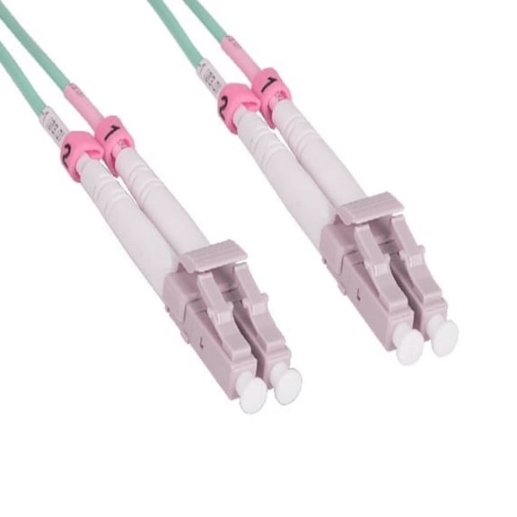 SANOXY Cables and Adapters; 1m OM4 LC to LC Duplex 50/125 Multimode Fiber Patch Cable