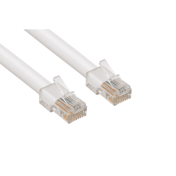 SANOXY Cables and Adapters; 25ft Cat5e 350 MHz UTP Assembled Ethernet Network Patch Cable, White
